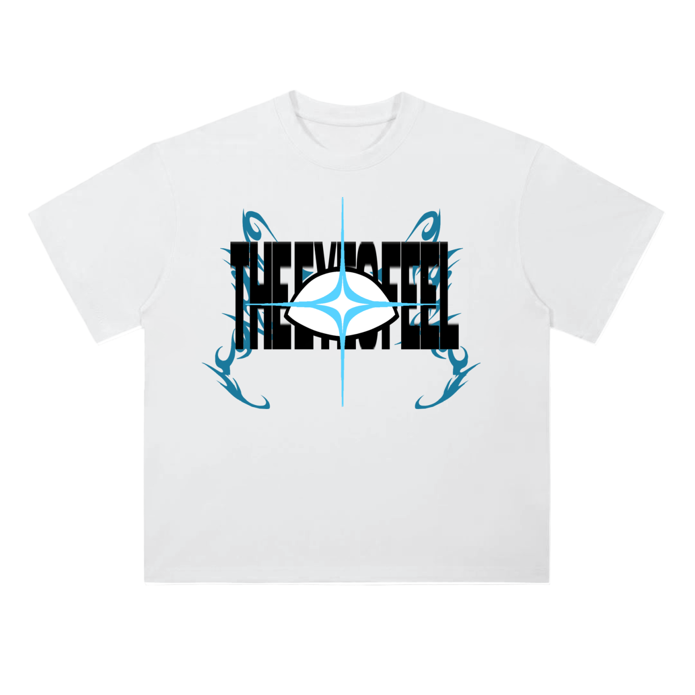 tef blue basique tee